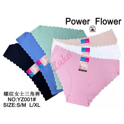 Women's panties Power Flower YZ001