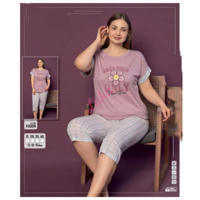 Women's turkish pajamas 10205 Big size