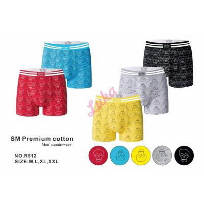 Men's Boxer Shorts cotton SM Premium R512
