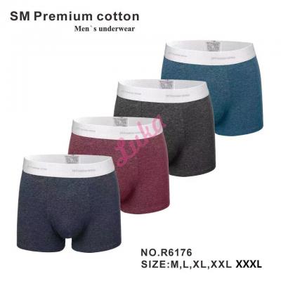 Men's Boxer Shorts cotton SM Premium R6176