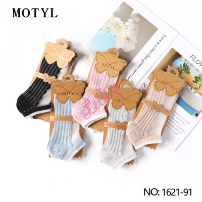 Women's low cut socks Motyl 1621-1117