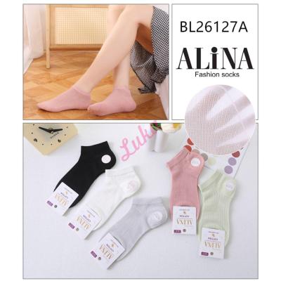 Women's low cut socks Alina bl26127a