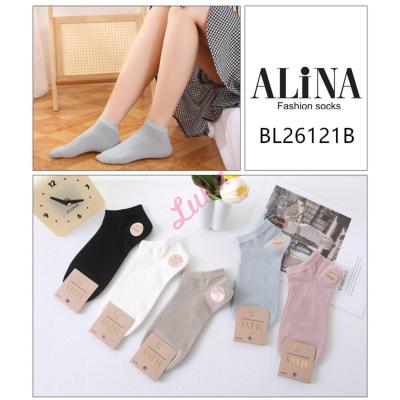 Women's low cut socks Alina bl26121b
