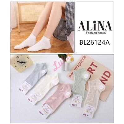 Women's socks Alina bl26124
