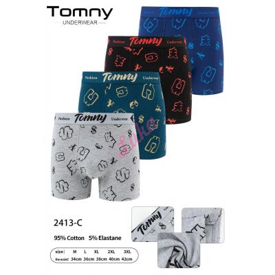 Men's boxer shorts Tomny 2413-C