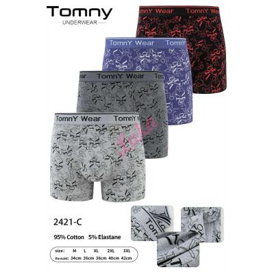 Men's boxer shorts Tomny 2421-C