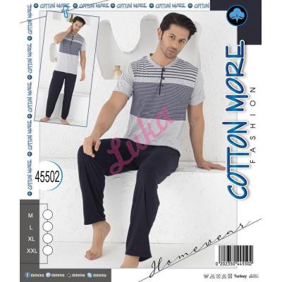 men's turkish pajama Cotton More 45502