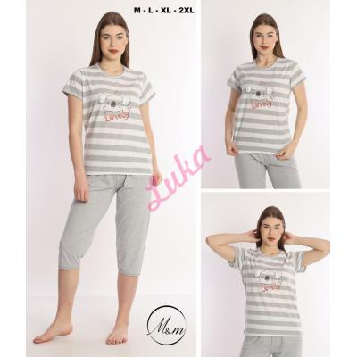 Women's turkish pajamas M&M 9961