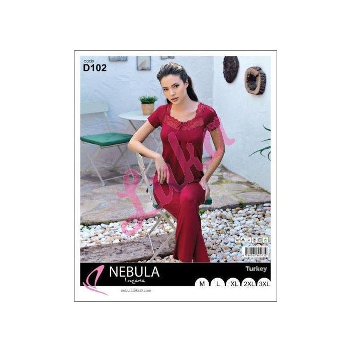 Women's turkish pajamas Nebula D109