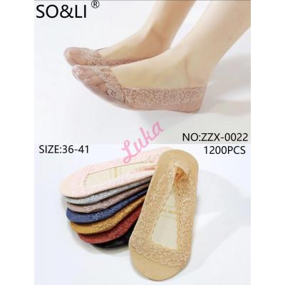 Women's ballet socks So&Li ZZX-0030