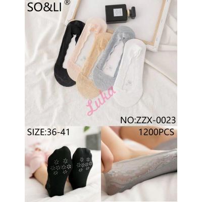 Women's ballet socks So&Li ZZX-0023