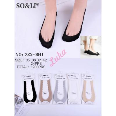 Women's ballet socks So&Li ZZX-0041