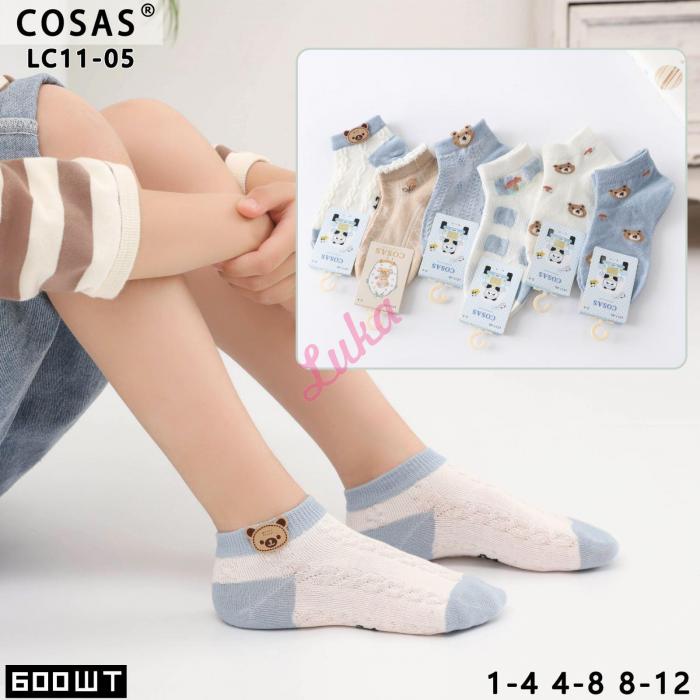 Kid's low cut socks Cosas LC11-04