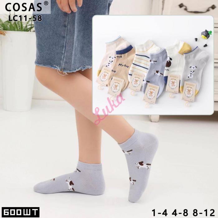 Kid's low cut socks Cosas LC11-57