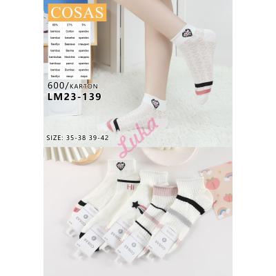 Women's socks Cosas LM23-138