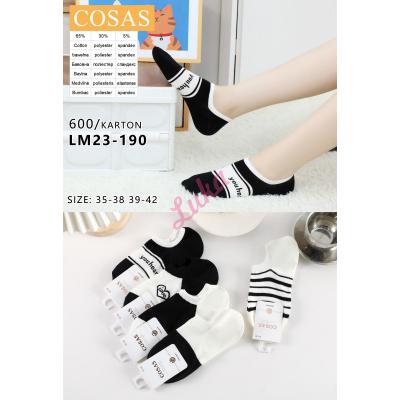 Women's low cut socks Cosas LM18-317