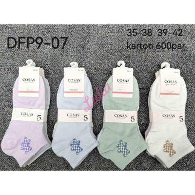 Women's low cut socks Cosas DFP9-07