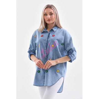 Women's turkish shirt KOS-1521