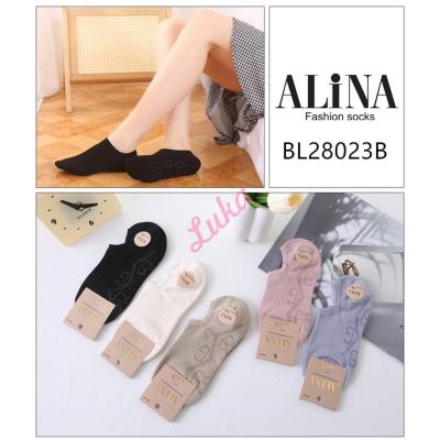 Women's low cut socks Alina bl28023b