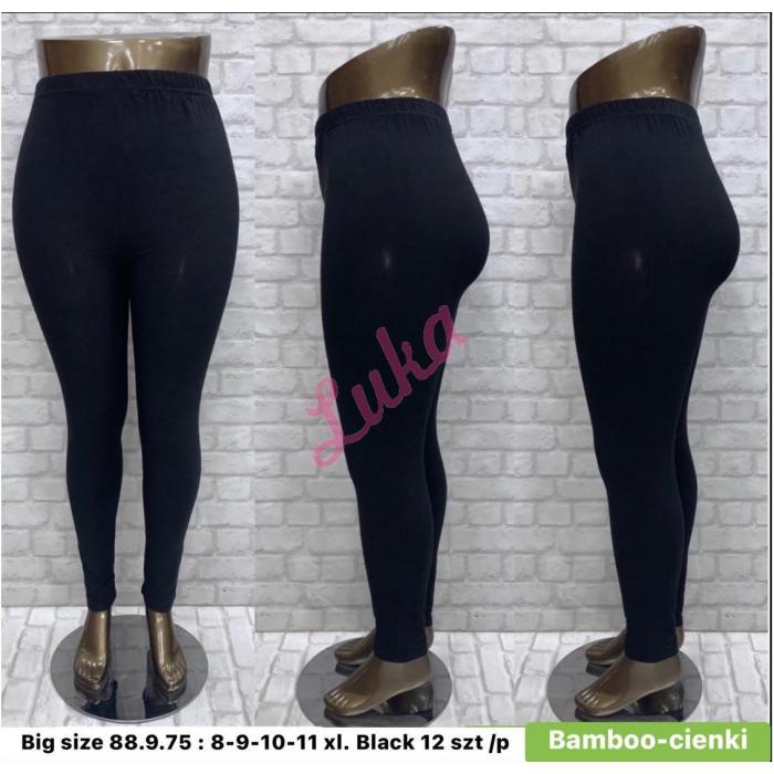 Legginsy damskie czarne