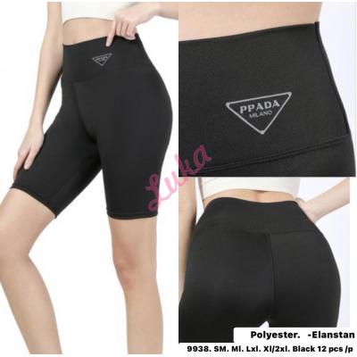 Women's black leggings 18142