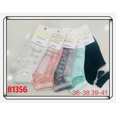 Women's low cut socks 81352