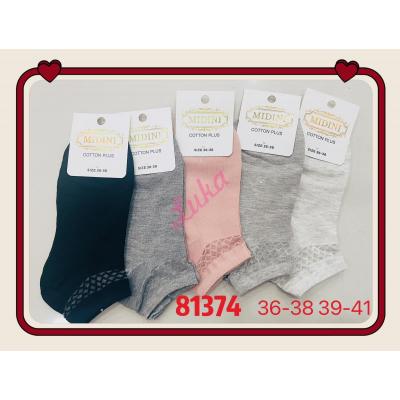 Women's low cut socks 81374