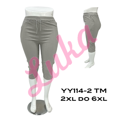 Spodnie damskie Queenee YY114-2TM Duży rozmiar
