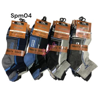 Men's low cut socks D&A SPM04