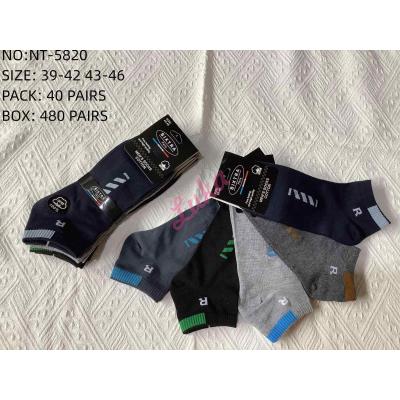 Men's low cut socks Bixtra NT5820