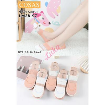 Women's ballet socks Cosas LM28-91