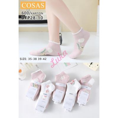 Women's low cut socks Cosas DFP28-10