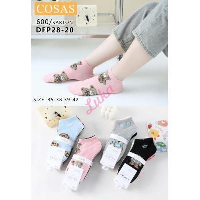 Women's low cut socks Cosas DFP28-20