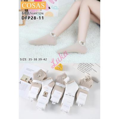 Women's low cut socks Cosas DFP28-11