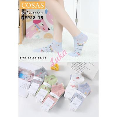 Women's low cut socks Cosas DFP28-15