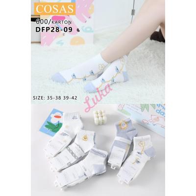 Women's low cut socks Cosas DFP28-09