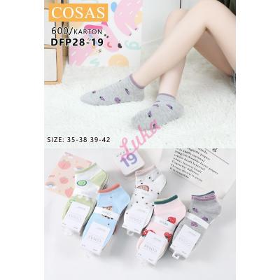 Women's low cut socks Cosas DFP28-19