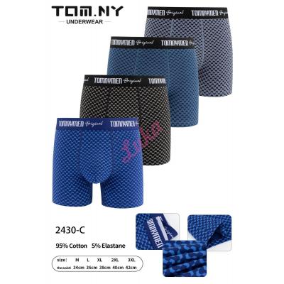 Men's boxer shorts Tomny 2430-C