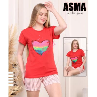 Piżama damska turecka Asma 4551