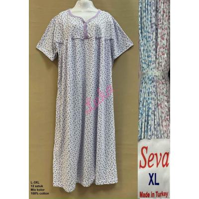 Women's nightgown Seva 3123