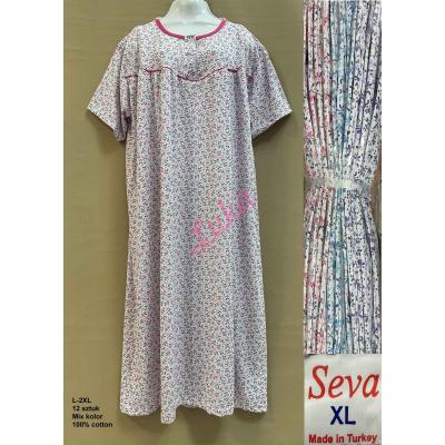 Women's nightgown Seva 3127