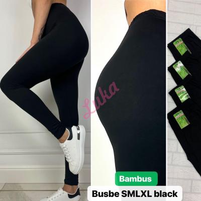 Women's black leggings Busbe