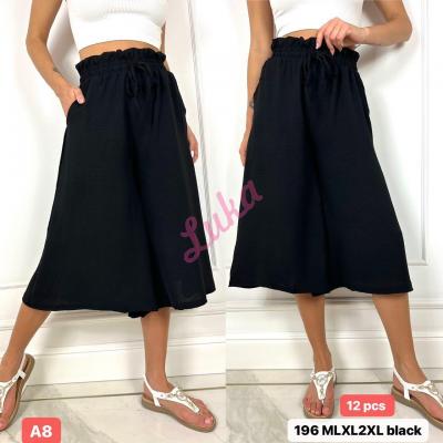 Women's black skirt 196