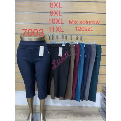 Women's big 3/4 pants FYV 7003