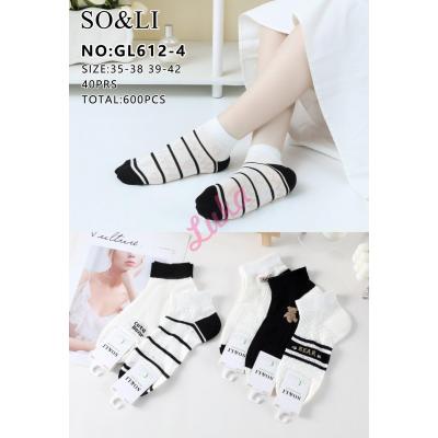 Women's bamboo Socks So&Li GL612-3