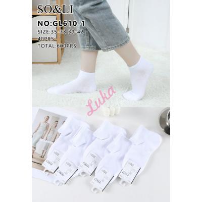 Women's Socks So&Li GL610-1