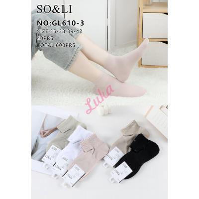 Women's Socks So&Li GL610-3