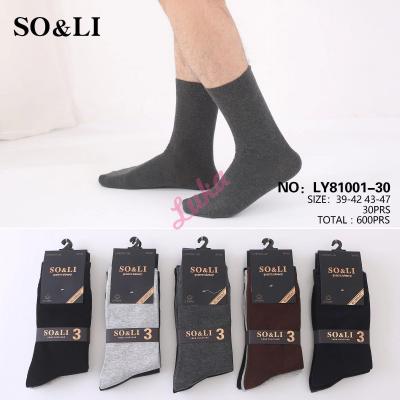 Men's socks SO&LI LY81001-30