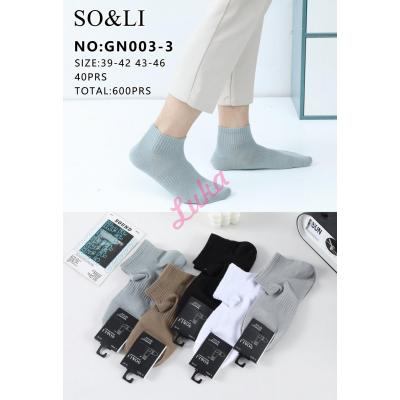 Men's socks SO&LI GN003-3