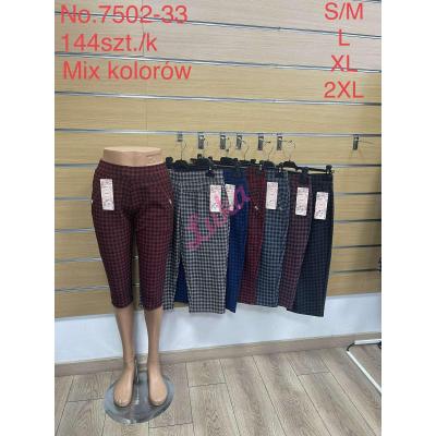 Women's 3/4 pants FYV 7502-33